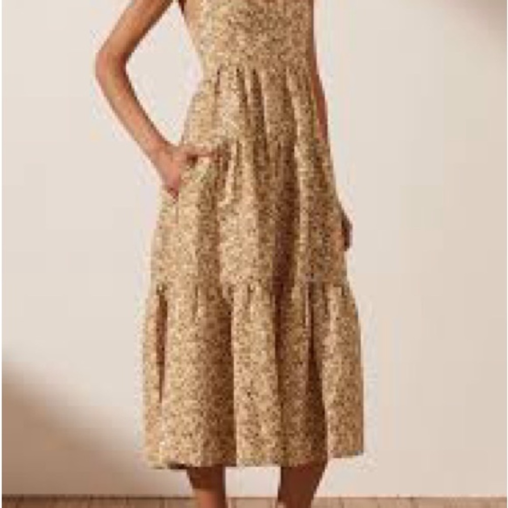 Shona joy Floral Print Sleeveless Dress size 2